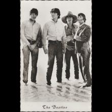 THE BEATLES - BLACK AND WHITE POSTCARD GERMANY - THE  BEATLES ELECTROLA ECHTE FOTO - 9,2X14 - 1963-4-5-6 - pic 1