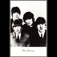 THE BEATLES - BLACK AND WHITE POSTCARD GERMANY - THE  BEATLES ELECTROLA ECHTE FOTO - 9,2X14 - 1963-4-5-6 - pic 3