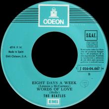 SP218 KANSAS CITY ⁄ MR. MOONLIGHT ⁄ EIGHT DAYS A WEEK ⁄ WORDS OF LOVE - SLEEVE 09 ⁄ RECORD 5 - A - pic 5