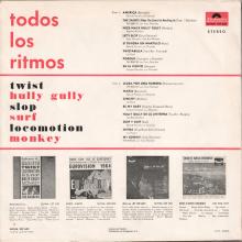 THE BEATLES DISCOGRAPHY SPAIN 1964 00 00 TODOS LOS RITMOS - POLYDOR SLPHM 237 622 - pic 1
