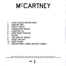 UK 2020 12 18 PAUL McCARTNEY - McCARTNEY lll - ALBUM CD - PROMO - CDR - pic 2