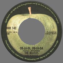 HOLLAND 322 - 1969 01 00 - OB-LA-DI, OB-LA-DA ⁄ WHILE MY GUITAR GENTLY WEEPS - APPLE - HHR 142 - pic 1