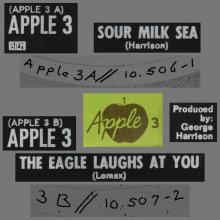 JACKIE LOMAX - SOUR MILK SEA ⁄ THE EAGLE LAUGHS AT YOU - HOLLAND - pic 1