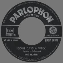 ITALY 1965 04 09 - QMSP 16377 - EIGHT DAYS A WEEK ⁄ I'M A LOSER - D - SLEEVE 1 AND 2 - LABEL 3  - pic 5