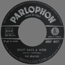 ITALY 1965 04 09 - QMSP 16377 - EIGHT DAYS A WEEK ⁄ I'M A LOSER - D - SLEEVE 1 AND 2 - LABEL 3  - pic 6