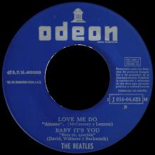 SP060 BOYS ⁄ CHAINS ⁄ LOVE ME DO ⁄ BABY IT'S YOU - SLEEVE 17 LABEL 3 - pic 5
