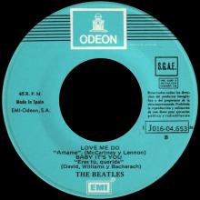SP060 BOYS ⁄ CHAINS ⁄ LOVE ME DO ⁄ BABY IT'S YOU - SLEEVE 18 LABEL 4 - pic 5