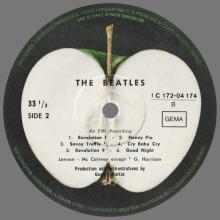 THE BEATLES DISCOGRAPHY FRANCE 1968 11 21 THE BEATLES (WHITE ALBUM) - P - APPLE 1 C 172-04 173⁄4 - FRANCE⁄GERMANY - pic 8