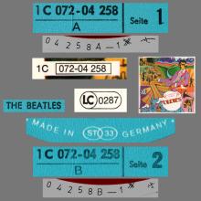THE BEATLES DISCOGRAPHY GERMANY 1968 05 16 A COLLECTION OF BEATLES OLDIES - 1C 072-04 258 - pic 1