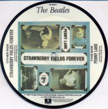 1967 02 17 THE BEATLES - STRAWBERRY FIELDS FOREVER ⁄ PENNY LANE - RP 5670 - 1987 - pic 1