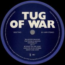 1982 09 20 - 2017 11 17 - TUG OF WAR - BLUE VINYL - 6 02557 83680 6 - 0602557567533 - pic 6