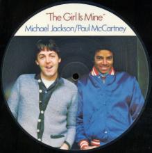 1982 10 18 - THE GIRL IS MINE - JACKSON ⁄ MCCARTNEY - EPIC - EPC A 11-2729 - PICTURE DISC - pic 1