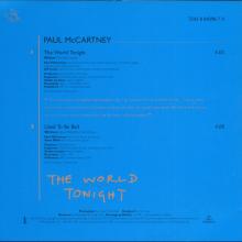 1997 07 07 - THE WORLD TONIGHT ⁄USED TO BE BAD - PAUL MCCARTNEY - RP 6472 - pic 1