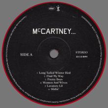 2020 12 18 - McCARTNEY III - RED VINYL - pic 1
