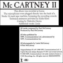 2022 08 05 - LP 2 MCCARTNEY II - BOXED SET I II III - pic 12