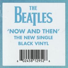 2023 11 02 - THE BEATLES - NOW AND THEN ⁄ LOVE ME DO - BLACK VINYL - 12INCH 45 RPM - pic 3