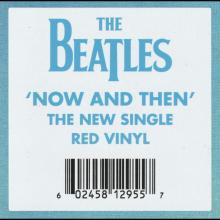 2023 11 02 - THE BEATLES - NOW AND THEN ⁄ LOVE ME DO - RED VINYL - 12INCH 45 RPM - pic 6