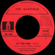 1968 10 18 - THE SCAFFOLD - LILLY THE PINK - FRANCE - FO 133 - pic 1