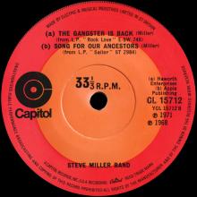 THE STEVE MILERER BAND - MY DARK HOUR - UK - CAPITOL - CL 15712 - EP - 1969 07 18  - pic 5