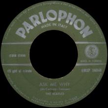 ITALY 1963 11 12 - QMSP 16346 - PLEASE PLEASE ME ⁄ ASK ME WHY - B - LABELS - pic 6