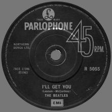 1982 12 07 THE BEATLES SINGLES COLLECTION - BSCP1 - R 5055 - C - SHE LOVES YOU / I'LL GET YOU - pic 1