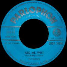 ITALY 1963 11 12 - QMSP 16346 - PLEASE PLEASE ME ⁄ ASK ME WHY - B - LABELS - pic 14
