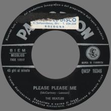 ITALY 1963 11 12 - QMSP 16346 - PLEASE PLEASE ME ⁄ ASK ME WHY - B - LABELS - pic 15