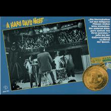 GERMANY 1979 A Hard Day's Night - The Beatles - 21cm- 29,7cm Aushangfoto Lobbycard - 09,10,11,12 - pic 1