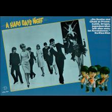 GERMANY 1979 A Hard Day's Night - The Beatles - 21cm- 29,7cm Aushangfoto Lobbycard - 09,10,11,12 - pic 1