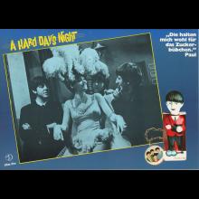 GERMANY 1979 A Hard Day's Night - The Beatles - 21cm- 29,7cm Aushangfoto Lobbycard - 13,14,15 - pic 1