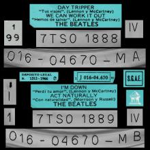 SP240 DAY TRIPPER ⁄ WE CAN WORK IT OUT ⁄ I'M DOWN ⁄ ACT NATURALLY - SLEEVE 14 - pic 5
