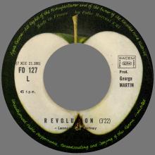 THE BEATLES FRANCE 45 - 1968 11 15 - SLEEVE D - APPLE - J FO 127 - HEY JUDE ⁄ REVOLUTION -1 - pic 6