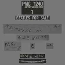 2009 09 09 - 2014 - D10 - BEATLES FOR SALE  - pic 1
