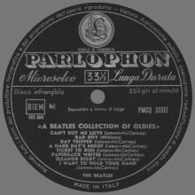 THE BEATLES DISCOGRAPHY ITALY 1966 12 19 - A COLLECTION OF BEATLES OLDIES - PMCQ 3151 - pic 5