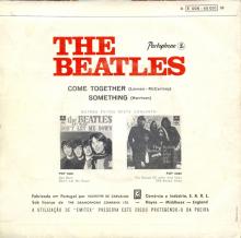 BEATLES DISCOGRAPHY PORTUGAL 080 - COME TOGETHER ⁄ SOMETHING - 8E 006-40 031 M - pic 2