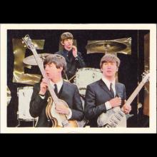 1964 THE BEATLES PHOTO - CHROMO - UK - A. & B. C.CHEWING GUM LTD  No 01 IN A SERIES OF 40 PHOTOS - pic 1
