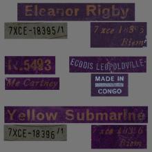 BEATLES DISCOGRAPHY CONGO - 1966 08 05 - R 5493 - ELEANOR RIGBY / YELLOW SUBMARINE  - pic 1