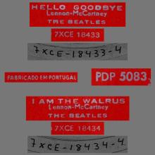 BEATLES DISCOGRAPHY PORTUGAL 030 A - HELLO GOODBYE / I AM THE WALRUS - PDP 5083 - pic 5