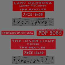 BEATLES DISCOGRAPHY PORTUGAL 040 A - LADY MADONNA / THE INNER  LIGHT - PDP 5085 - pic 4