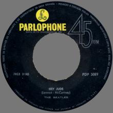 BEATLES DISCOGRAPHY PORTUGAL 050 B - HEY JUDE / REVOLUTION - PDP 5089 - pic 1