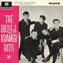 BILLY J. KRAMER WITH THE DAKOTAS - DO YOU WANT TO KNOW A SECRET ⁄ I'LL BE ON MY WAY ⁄BAD TO ME ⁄ I CALL YOUR NAME - GEP 8885 - U - pic 1