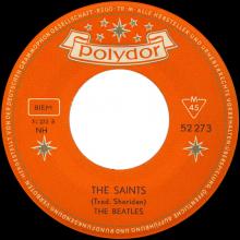 Beatles Discography Belgium 002 My Bonnie ⁄ The Saints - Polydor 52 273 A - Trad . - Type 2 - pic 4