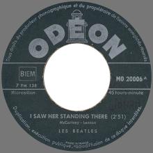 Beatles Discography Belgium 019 I Saw Her Standing There ⁄ Till There Was You MO 20006  - pic 1
