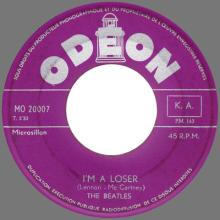 Beatles Discography Belgium 020 - a - b - c - d Rock And Roll Music ⁄ I'm A Loser MO 20007 - Purple Label - pic 6