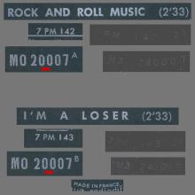 Beatles Discography Belgium 023 - a - b Rock And Roll Music ⁄ I'm A Loser MO 20007 - Green Label - pic 5