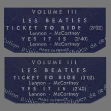 Beatles Discography Belgium 027a LES BEATLES Vol.3 - MOE 21 003 - pic 7