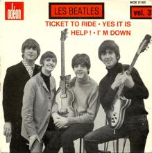 Beatles Discography Belgium 027b LES BEATLES Vol.3 - MOE 21 003 - pic 1