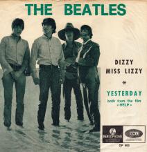 THE BEATLES DISCOGRAPHY BELGIUM 035 - 036 - DIZZY MISS LIZZY / YESTERDAY - DP 563 - pic 10