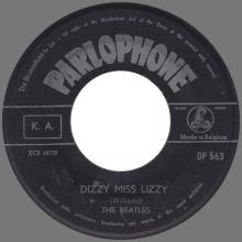 THE BEATLES DISCOGRAPHY BELGIUM 035 - 036 - DIZZY MISS LIZZY / YESTERDAY - DP 563 - pic 6