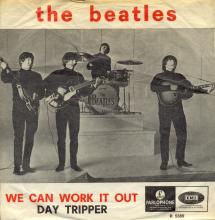 THE BEATLES DISCOGRAPHY BELGIUM 040 - WE CAN WORK IT OUT / DAY TRIPPER - R 5389 - pic 5